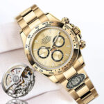 Rolex Daytona 126508 Golden Dial Yellow Gold Bezel Yellow Gold Bracelet 4131 Movement