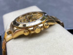 Rolex Daytona 126508 Golden Dial Yellow Gold Bezel Yellow Gold Bracelet 4131 Movement - Image 7