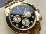 Rolex Daytona 126508 Black&Gold Dial With Diamonds Yellow Gold Bezel Yellow Gold Bracelet 4131 Movement - Image 3