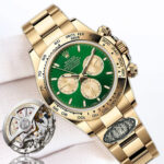 Rolex Daytona 126508 Green&Gold Dial Yellow Gold Bezel Yellow Gold Bracelet 4131 Movement