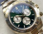 Rolex Daytona 126508 Green&Gold Dial Yellow Gold Bezel Yellow Gold Bracelet 4131 Movement - Image 3