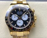 Rolex Daytona Le Mans 126528 Black&White Dial Yellow Gold Bezel Yellow Gold Bracelet 4132 Movement - Image 4