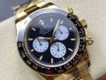 Rolex Daytona Le Mans 126528 Black&White Dial Yellow Gold Bezel Yellow Gold Bracelet 4132 Movement - Image 2