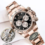 Rolex Daytona 126505 Black&Sundust Dial Rose Gold Bezel Rose Gold Bracelet 4131 Movement