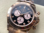 Rolex Daytona 126505 Black&Sundust Dial With Diamonds Rose Gold Bezel Rose Gold Bracelet 4131 Movement - Image 4