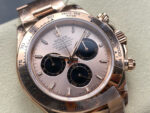 Rolex Daytona 126505 Sundust&Black Dial Rose Gold Bezel Rose Gold Bracelet 4131 Movement - Image 3