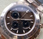 Rolex Daytona 126505 Chocolate&Black Dial Rose Gold Bezel Rose Gold Bracelet 4131 Movement - Image 4