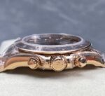 Rolex Daytona 126505 Chocolate&Black Dial Rose Gold Bezel Rose Gold Bracelet 4131 Movement - Image 7
