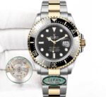 Rolex Sea-Dweller 126603 43mm Black Dial Ceramic Bezel Yellow Gold 904L Steel Waterproof 3235 Swiss Movement