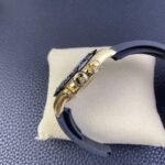 Rolex Daytona Chronograph Black Diamond Dial Black Ceramic Bezel Yellow Gold Case Black Rubber Strap 7750/4130 Movement - Image 5