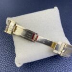 Rolex Daytona Chronograph Black Diamond Dial Black Ceramic Bezel Yellow Gold Case Black Rubber Strap 7750/4130 Movement - Image 4