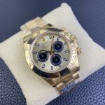 Rolex Daytona Chronograph Bronze&Black Dial Yellow Gold Bezel&Case&Bracelet 7750/4130 Movement - Image 2