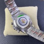 Rolex Daytona Chronograph Black&White Diamond Dial Colorful Diamond Bezel 904L Stainless Steel Case&Bracelet 7750/4130 Movement - Image 8