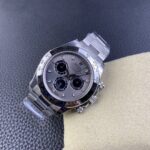 Rolex Daytona Chronograph Silver&Black Dial 904L Stainless Steel Bezel&Case&Bracelet 7750/4130 Movement - Image 4