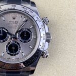 Rolex Daytona Chronograph Silver&Black Dial 904L Stainless Steel Bezel&Case&Bracelet 7750/4130 Movement - Image 5