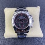 Rolex Daytona Chronograph Black&Red Line Dial 904L Stainless Steel Bezel&Case&Bracelet 7750/4130 Movement