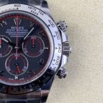 Rolex Daytona Chronograph Black&Red Line Dial 904L Stainless Steel Bezel&Case&Bracelet 7750/4130 Movement - Image 5