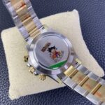 Rolex Daytona Chronograph White&Gold Dial Yellow Gold Bezel Stainless Steel Case Two-Tone Bracelet 7750/4130 Movement - Image 7