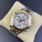 Rolex Daytona Chronograph White&Gold Dial Yellow Gold Bezel Stainless Steel Case Two-Tone Bracelet 7750/4130 Movement - Image 3