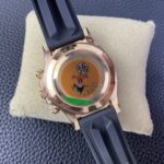 Rolex Daytona Chronograph Chocolate Arabic Dial Black Ceramic Bezel Rose Gold Case Black Rubber Strap 7750/4130 Movement - Image 7