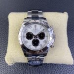 Rolex Daytona Chronograph White&Black Arabic Dial Stainless Steel Bezel&Case&Bracelet 7750/4130 Movement