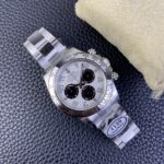 Rolex Daytona Chronograph White&Black Arabic Dial Stainless Steel Bezel&Case&Bracelet 7750/4130 Movement - Image 9