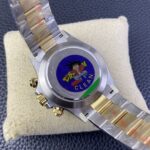 Rolex Daytona Chronograph White&Black Arabic Dial Yellow Gold Bezel Stainless Steel Case Two-Tone Bracelet 7750/4130 Movement - Image 7