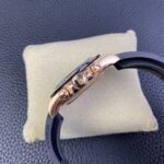 Rolex Daytona Chronograph Silver&Black Dial Black Ceramic Bezel Rose Gold Case Black Rubber Strap 7750/4130 Movement - Image 6