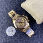 Rolex Daytona Chronograph Tahiti Fritillary Diamond Dial Yellow Gold Bezel&Case&Bracelet 7750/4130 Movement - Image 9