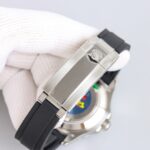 Rolex Yacht Master 42mm Black Dial 904L Steel 1:1 Best Edition Oysterflex Rubber Strap 2836/3235 Movement - Image 5