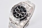 Rolex Daytona Chronograph Black Dial Steel Bezel 904L Steel Bracelet 7750/4130 Movement - Image 2