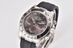 Rolex Daytona Chronograph Grey Arabic Dial Steel Bezel Black Rubber Strap 7750/4130 Movement - Image 2